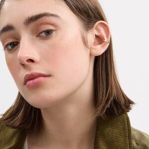 Coach Signature C Butterfly Ear Cuff